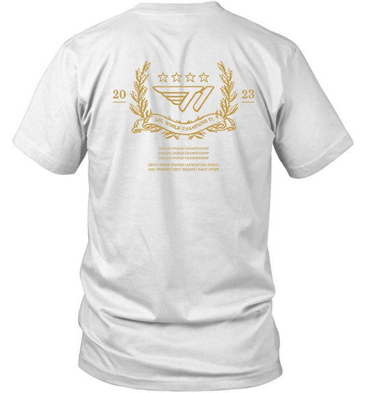 Sk Telecom T1 Are 2023 World Champions League Of Legends Worlds 2023 Shirt