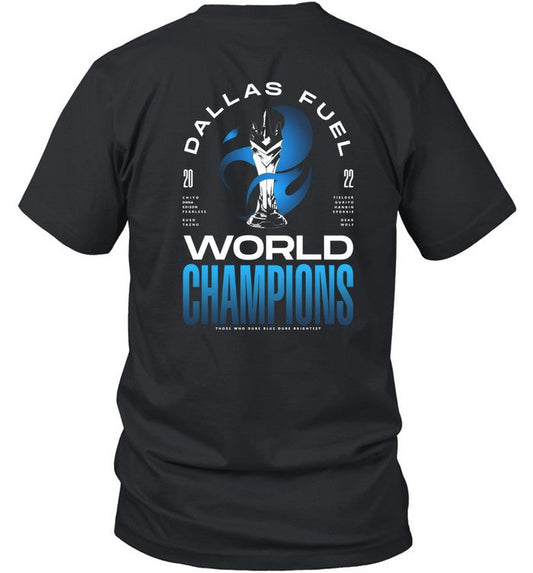 Dallas Fuel 2022 OWL Grand Finals World Champions Shirt