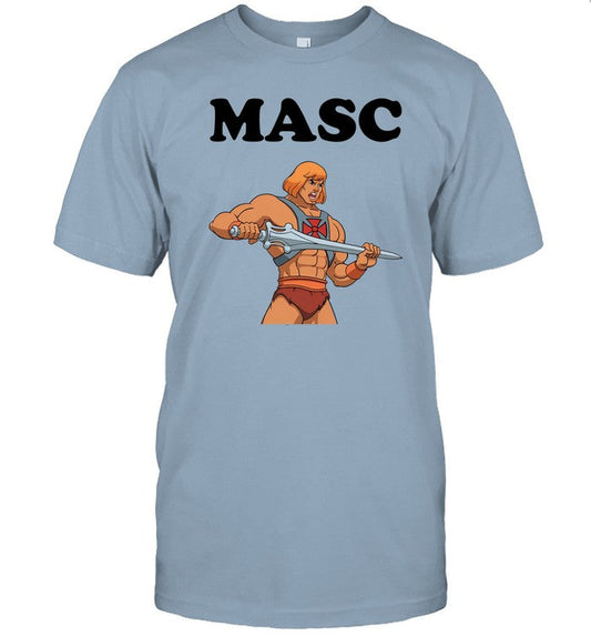 Masc He-Man Cartoon t-shirt, hoodie, tank top, sweater and long sleeve t-shirt