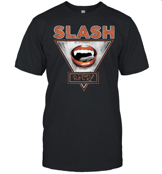 Nice Slash Lady Fangs Vintage T Shirt