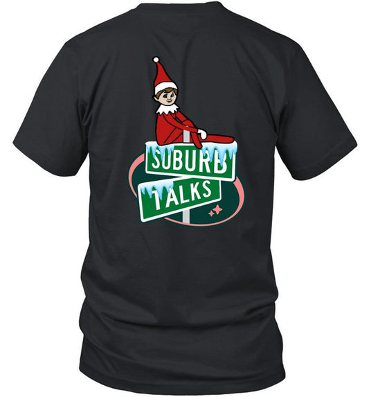 Suburb Talks Elf On The Shelf T-Shirt Limited