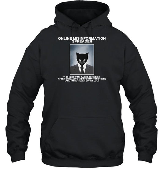 Sluj Store Online Misinformation Spreader Hoodie