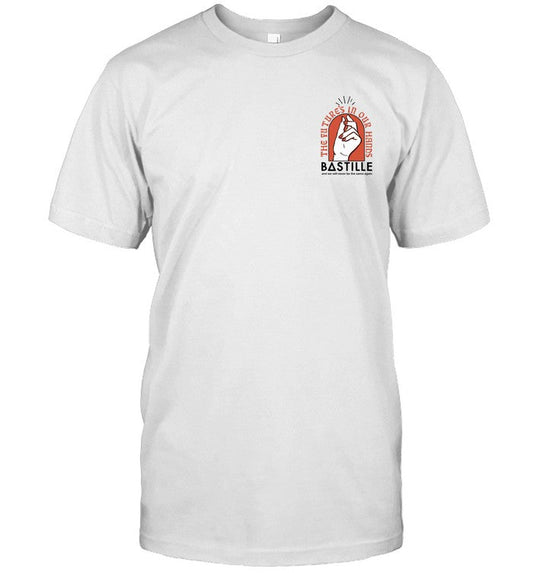 Bastille The Future's In Our Hands T-Shirt White Limited