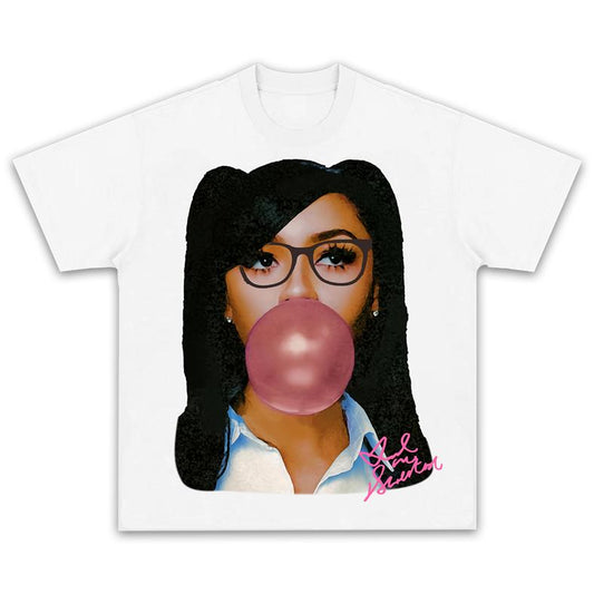 Mariahh Glasses Tee Ã¢â‚¬â€œ Stylish Graphic T-Shirt for Trendsetters