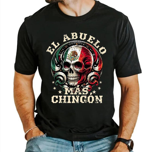 El Mas Chingon Shirt, El PapÃƒÂ¡ - El Abuelo -  El Padre - El Hermano - El TiÃƒÂ³ - El Padrino -  El Tata, Funny Spanish PapÃƒÂ¡ Shirt, Father's Day T-Shirt Un