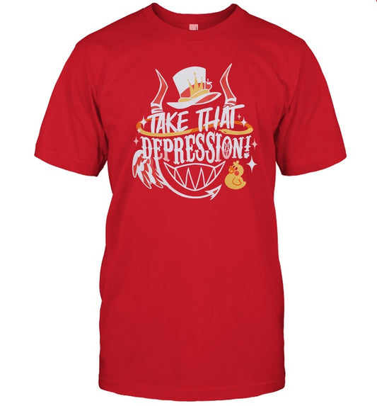 T-Shirt Hazbin Hotel Take That Depression Limited