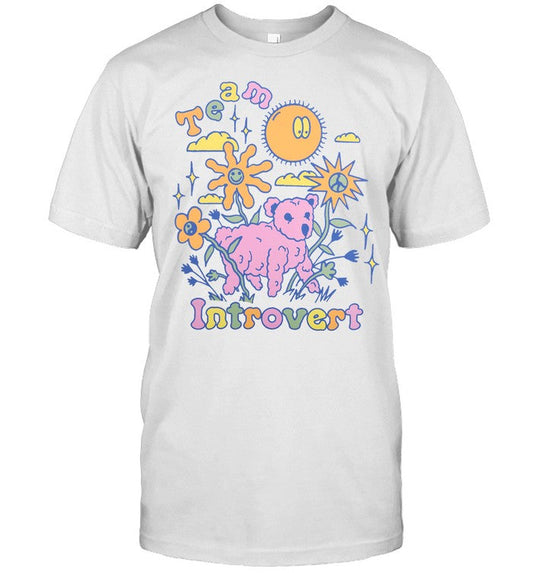 Kris Collins Team Introvert Bear Shirt