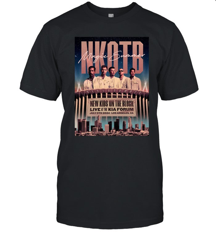 New Kids On The Block July 5 2024 Los Angeles T-Shirt