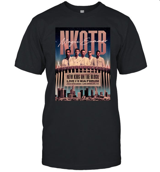 New Kids On The Block July 5 2024 Los Angeles T-Shirt