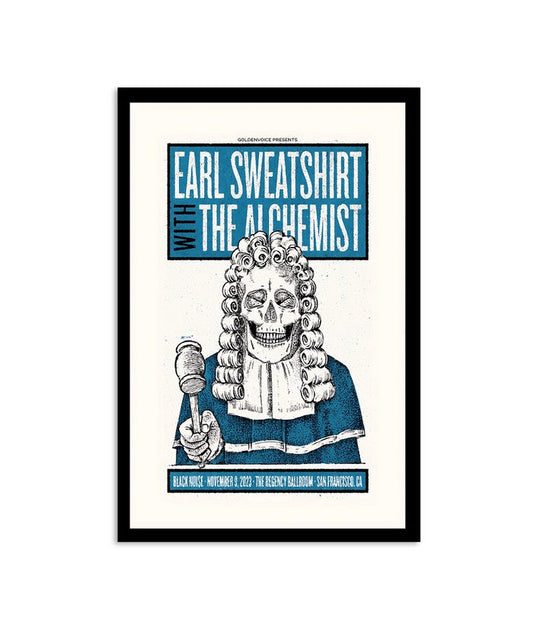 Earl Sweatshirt with The Alchemist Nov 9 2023 The Regency Ballroom San Francisco, CA Poster