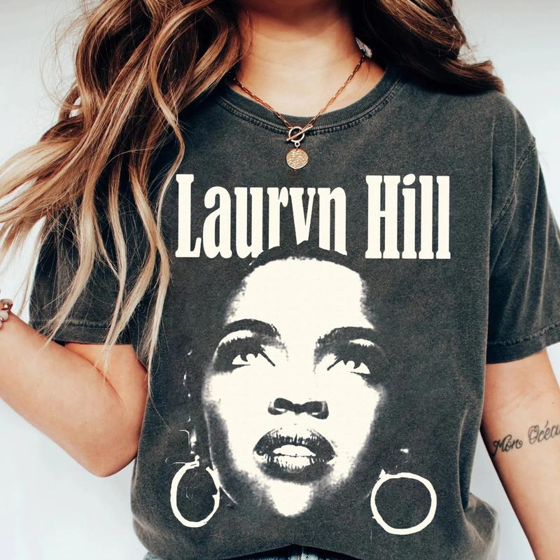 Vintage Lauryn Hill Graphic Tee - The Miseducation of Lauryn Hill - The Fugees - 90s Hiphop Artist Shirt - Music Shirt - Hiphop Graphic Tee