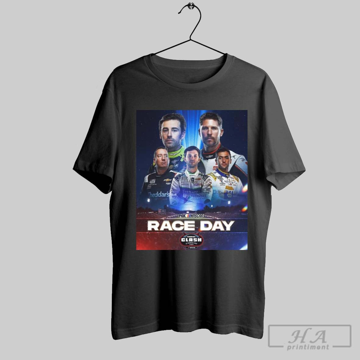 Poster Nascar On Fox Race Day Cook Out Clash At Bowman Gray Stadium 53 Years In The Making T Shirt
