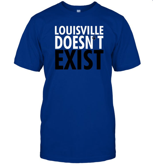 T-Shirts Aaron Bradshaw Louisville Doesn't Exist 2023