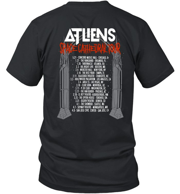 Space Cathedral Astronauts shirt