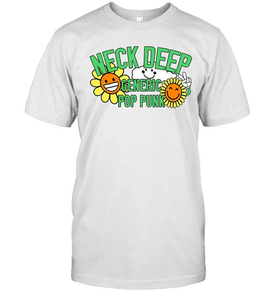 T-Shirt Neck Deep Generic Pop Punk The Flower Limited