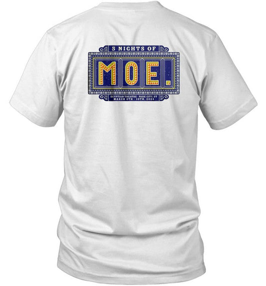 Moe Egyptian Theatre Park City, Utah Mar 10, 2024 Shirt