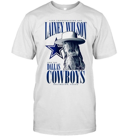 Lainey Wilson Arlington Texas Live Thanksgiving Day 2024 Limited Shirt
