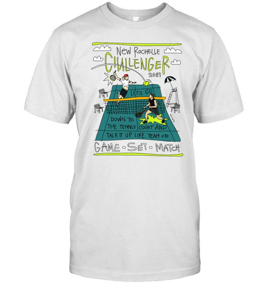 New Rochelle Challenger Game Set Match Shirt