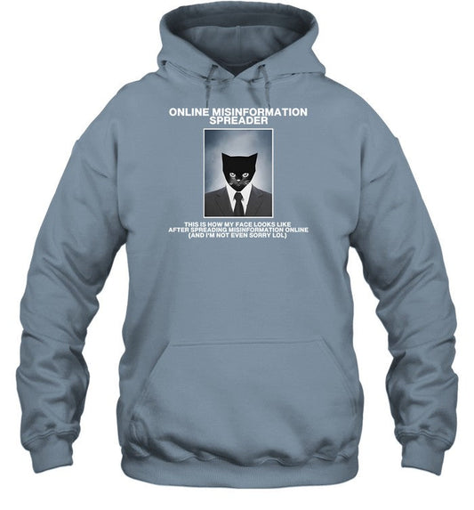 Sluj Online Misinformation Spreader Hoodie