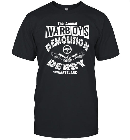 Shirt Thegoodshirts The Annual Warboys Demolition Derby