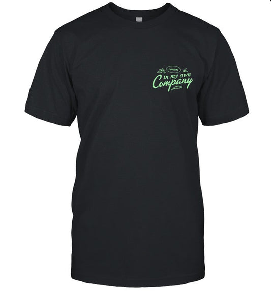 Otto By Kris Content In My Own Company Shirt New