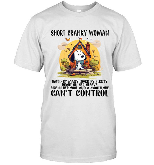 SHORT CRANKY WOMAN HATED BY MANY LOVED BY PLENTY FIRE IN HER SOUL AND A MOUTH SHE CAN'T CONTROL HEAR