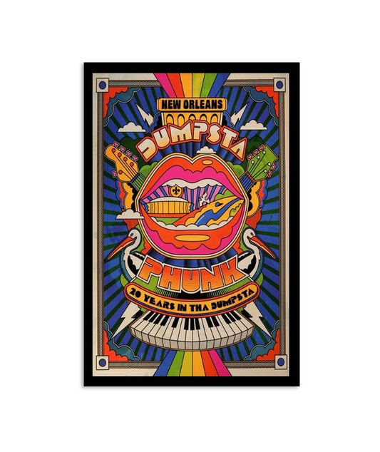 Poster 20 Years In Tha Dumpsta' Dumpstaphunk 2023 Poster