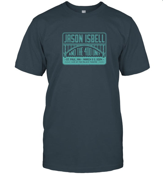 Jason Isbell And The 400 Unit Concert 2024 Palace Theatre Shirt