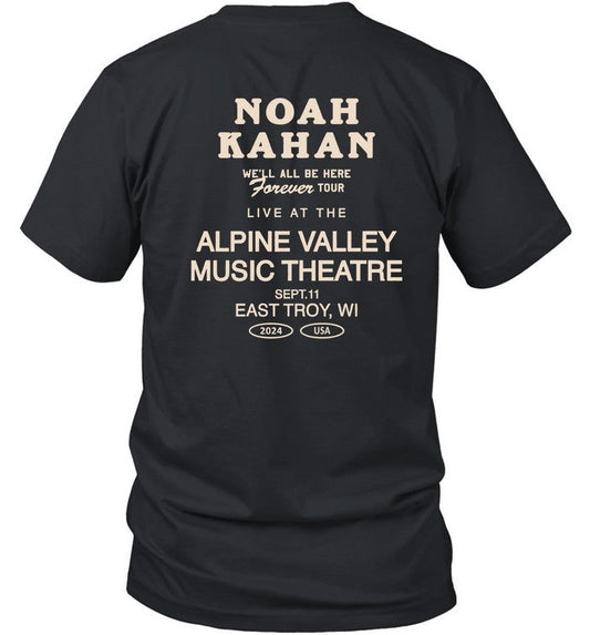 Noah Kahan Alpine Valley Music Theatre East Troy WI Sept 11 2024 T Shirt