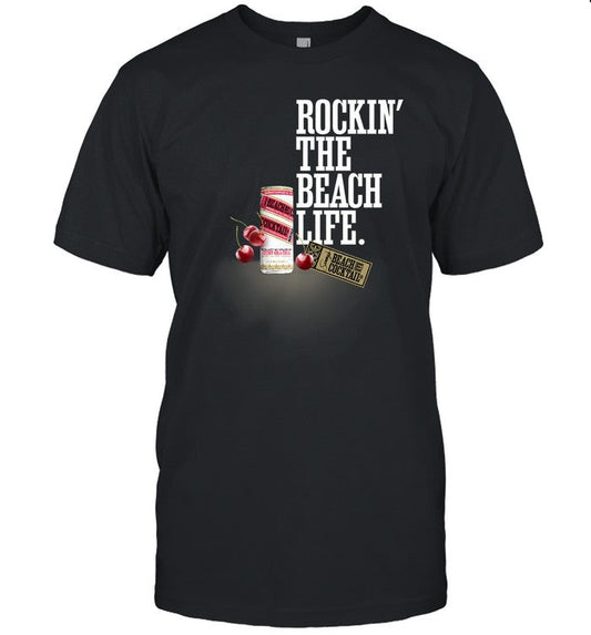 New Sammy Hagar Red Rocks SBBCO Rockin The Beach T Shirt