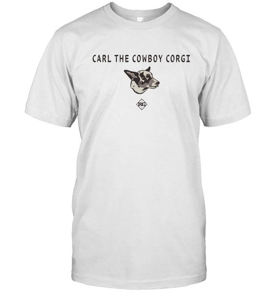 Riley Green Carl The Cowboy Corgi T-Shirt_1