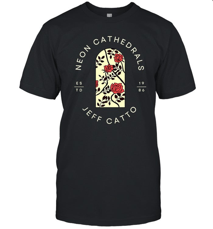 2024 Jeff Catto Neon Cathedrals Tshirt