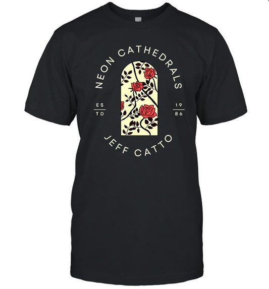 2024 Jeff Catto Neon Cathedrals Tshirt