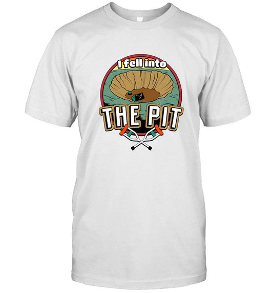 i fell into the pit hoodie new