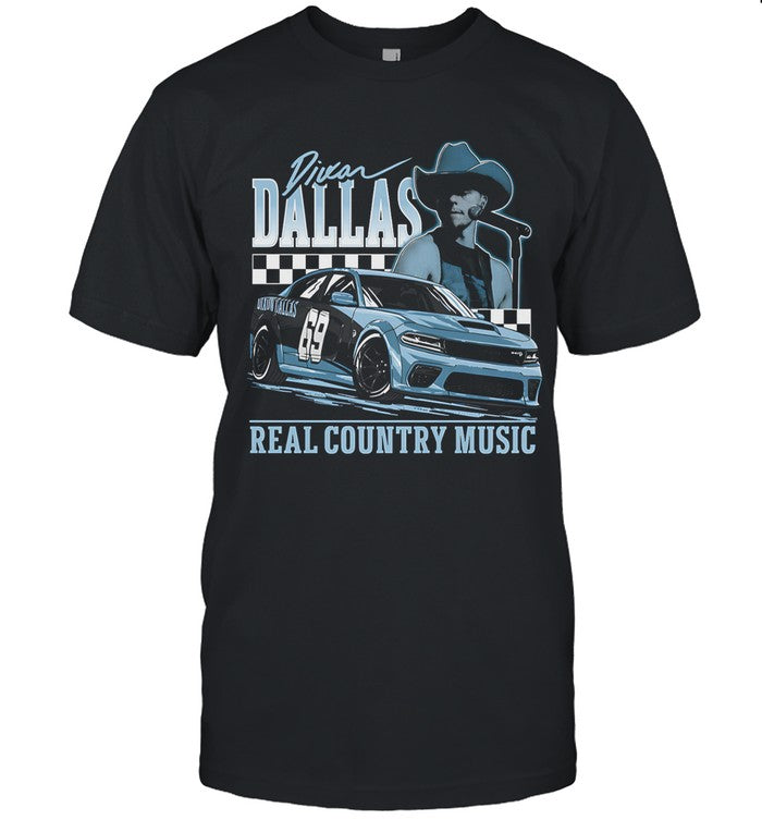 Dixon Dallas Real Country Music New T Shirt