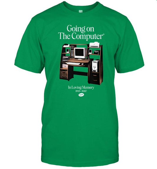 Pandershirts Going On The Computer In Loving Memory 1995-2207