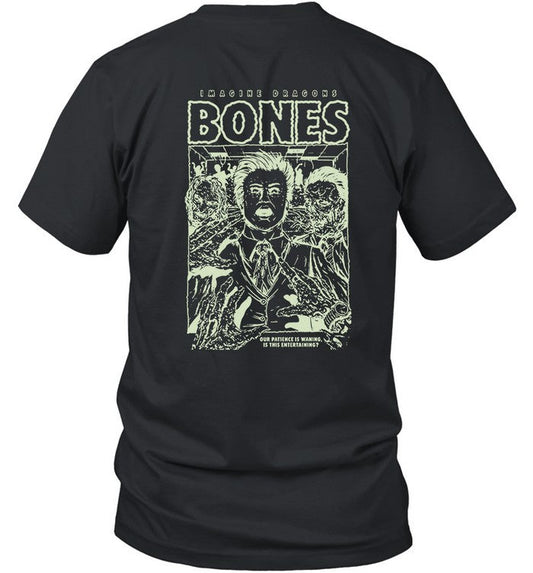 Imagine Dragons Glow In The Dark Bones Halloween T-Shirt
