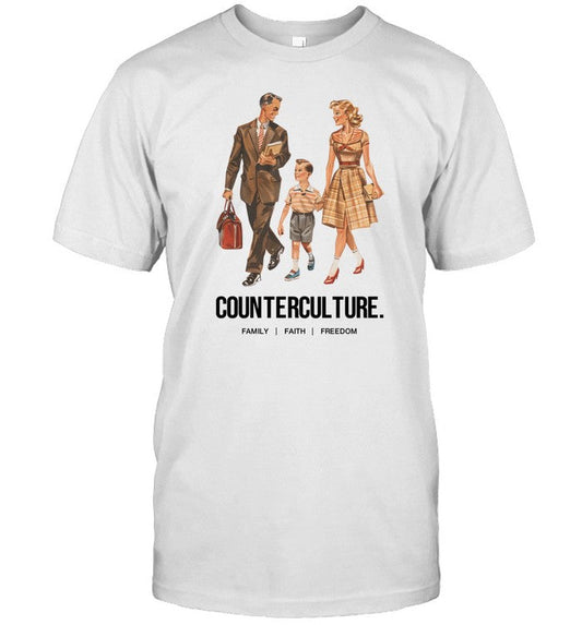 Limited Counterculture Family Faith Freedom Shirt