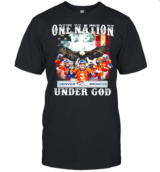 One Nation Denver Broncos Under God 2021 shirt