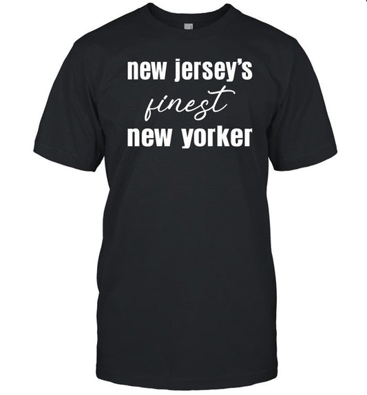 Irene Anna Wearing New Jersey's Finest New Yorker Shirt