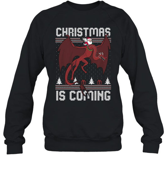 Limited Christmas Is Coming Ugly Shirt_1