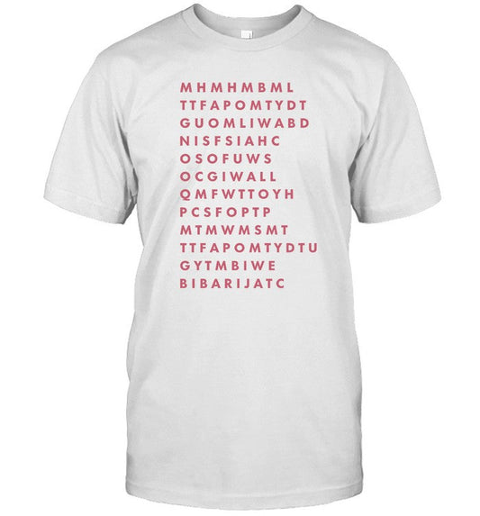Shirt Mhmhmbml Ttfapomtydt Guomliwabd NisfsiaÐ½Ñ Osofuws Ocgiwall Qmfwttoyh Pcsfoptp Mtmwmsmt Ttfapom