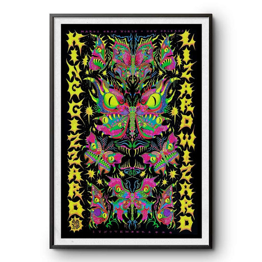 King Gizzard & The Lizard Wizard Event New Orleans LA November 17 2024 Poster