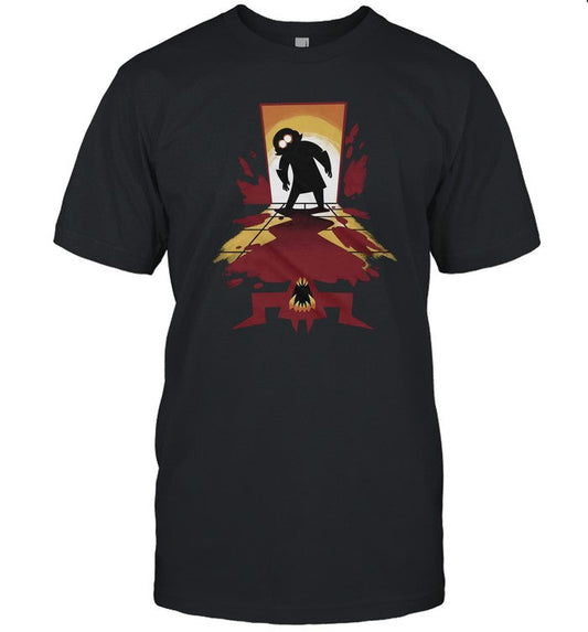T Shirts Pelo Door Devil Shadow Limited