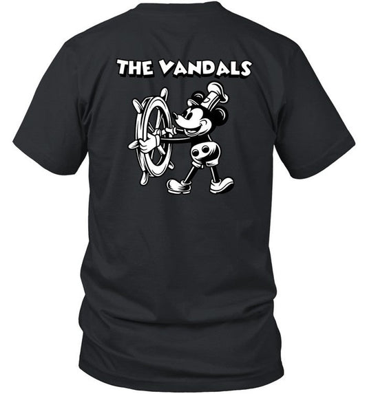 New T Shirt The Vandals Mickey Zip Up
