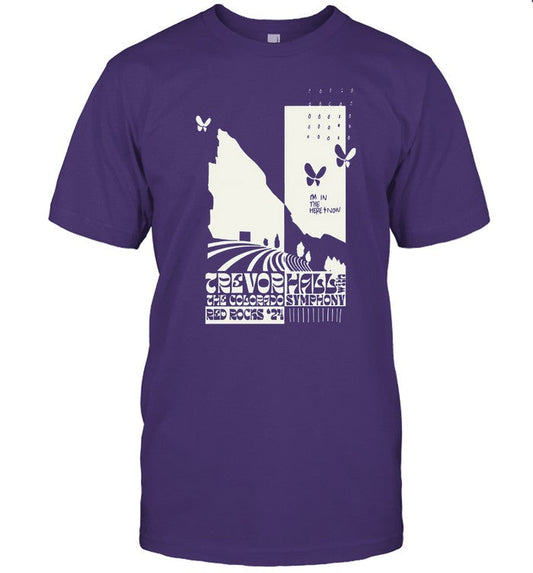 Red Rocks Set List Trevor Hall 2024 T-Shirt