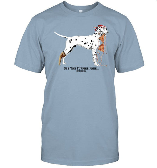 Shirt Set The Puppies Free Bermuda