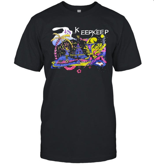 Keep Keep Musik Lowskill Black T-Shirt Limited Edition
