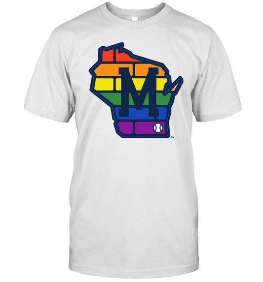 Milwaukee Brewers LGBT 2023 T-Shirt