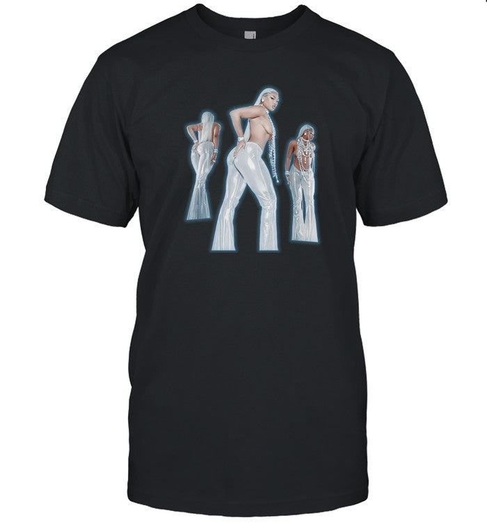 T-Shirt Megan Thee Stallion Hiss Silver Photo Limited